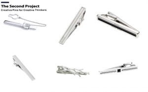 Elevate Your Style with Custom Tie Pins and Clips from The Second Project
